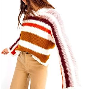 Madewell Valleyscape Striped Sweater